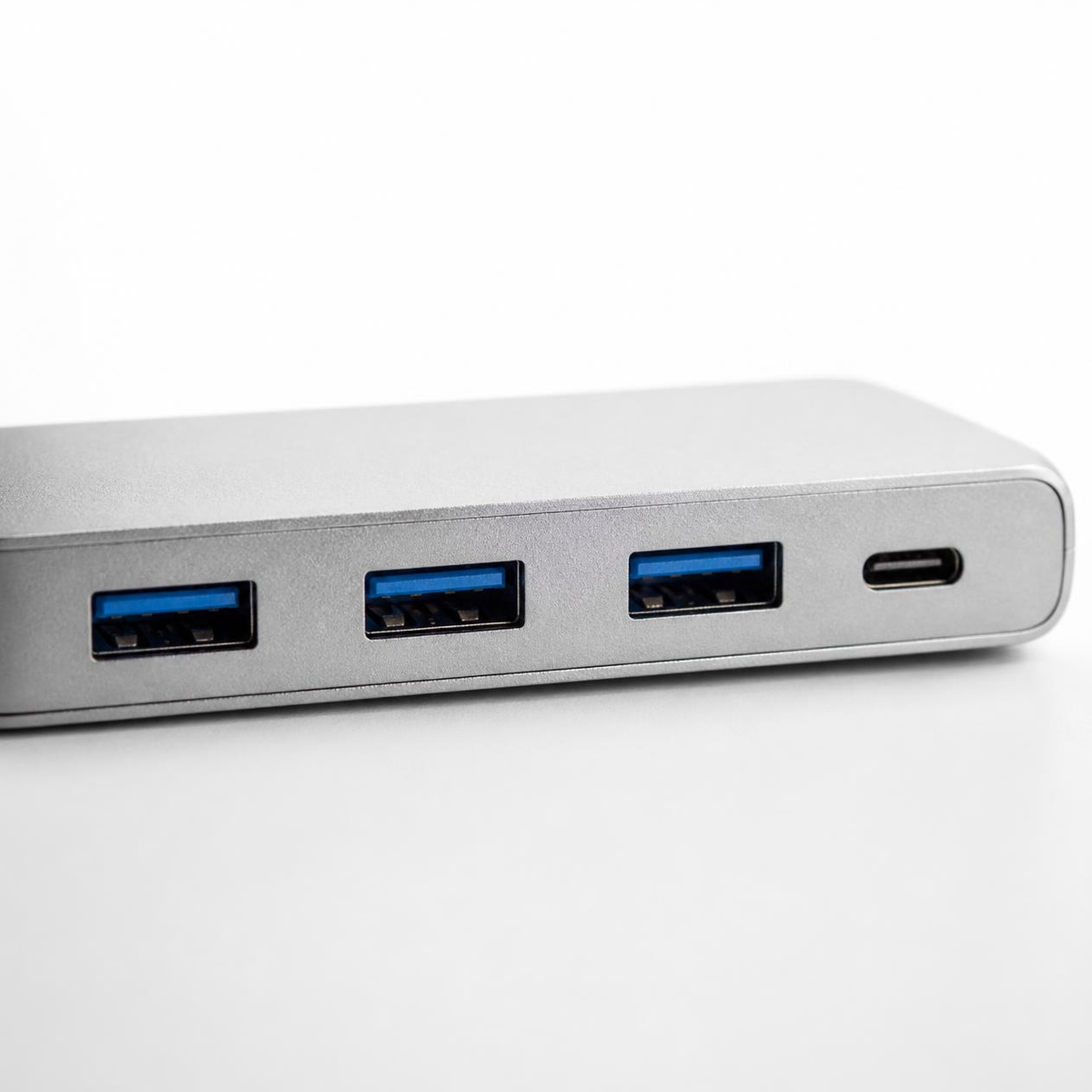 Hub USB-C 4 en 1 – Adaptador USB 3.0 con Carga PD 100W