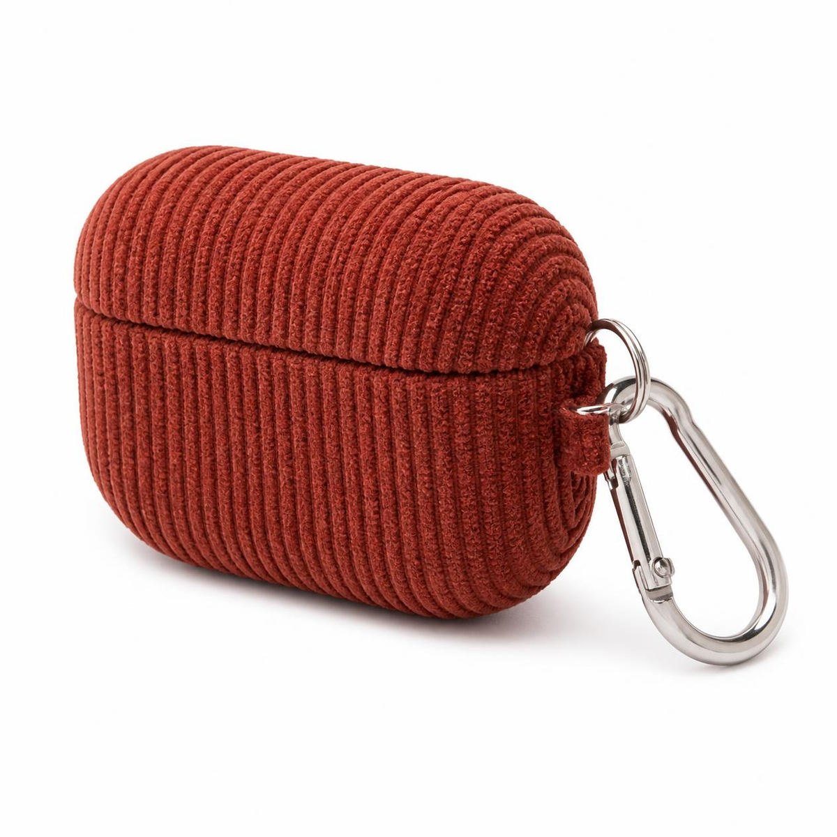 Funda de Pana para AirPods – Protector Antigolpes con Broche